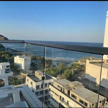 Apartamento Vista Al Mar Santa Marta  Exterior foto
